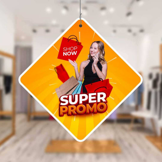 High-End Reusable Printing Service with Danglers 300 gsm Art Paper (MOQ100 to 500)