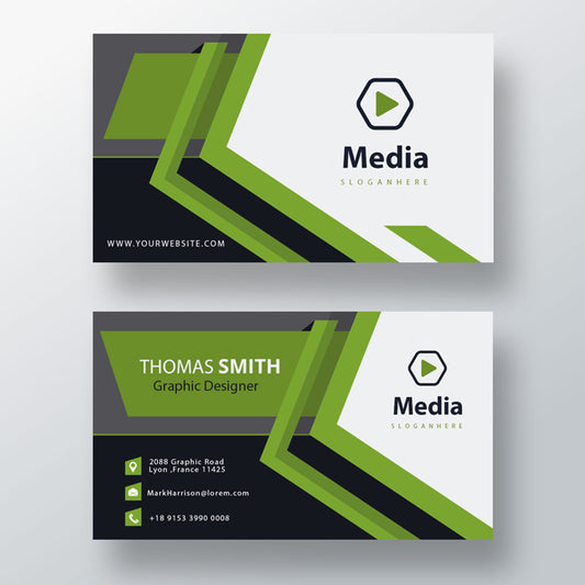 Visiting Cards Front and Back, Matt Lamination with Spot UV (Qty 1000pcs)