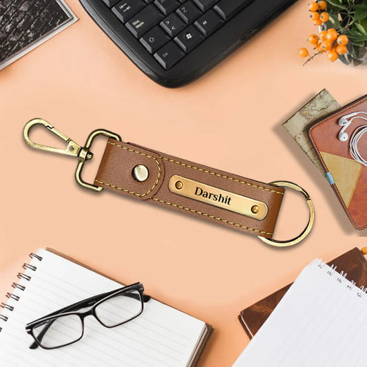 Stylish Personalized Gifts : Custom Engraved Keychain
