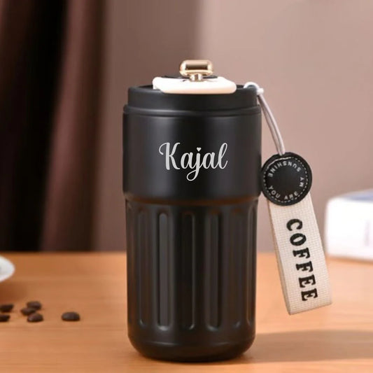 Personalized Gift : Premium LED Display Thermos Flask