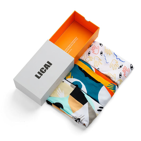 Custom logo Paper Panty Women's Underwear Lingerie Sock Set Gift Packaging Box for Socks